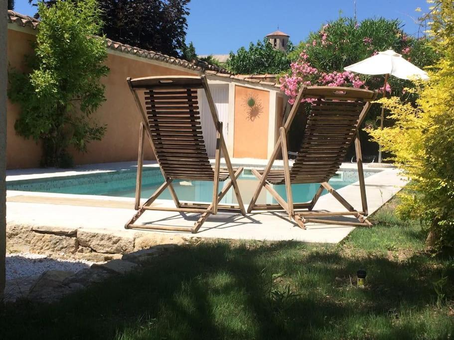 Belle Maison Provencale Au Pied Du Mont Ventoux Caromb Exteriör bild