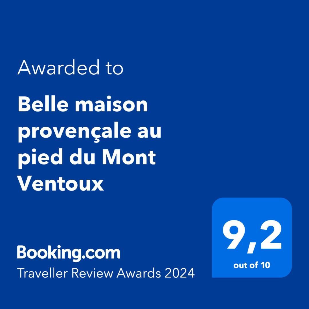 Belle Maison Provencale Au Pied Du Mont Ventoux Caromb Exteriör bild